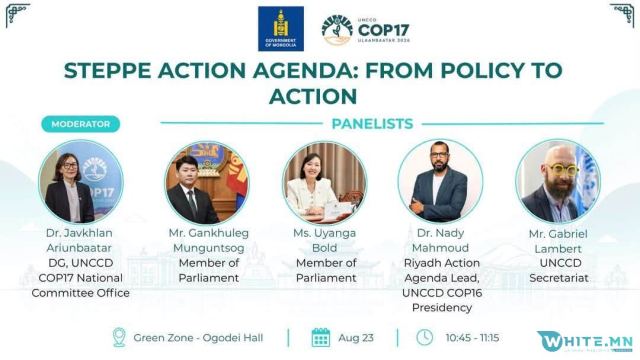 #COP17: ИТГЭЛ БАДРААХ ТАЛ ХЭЭР
